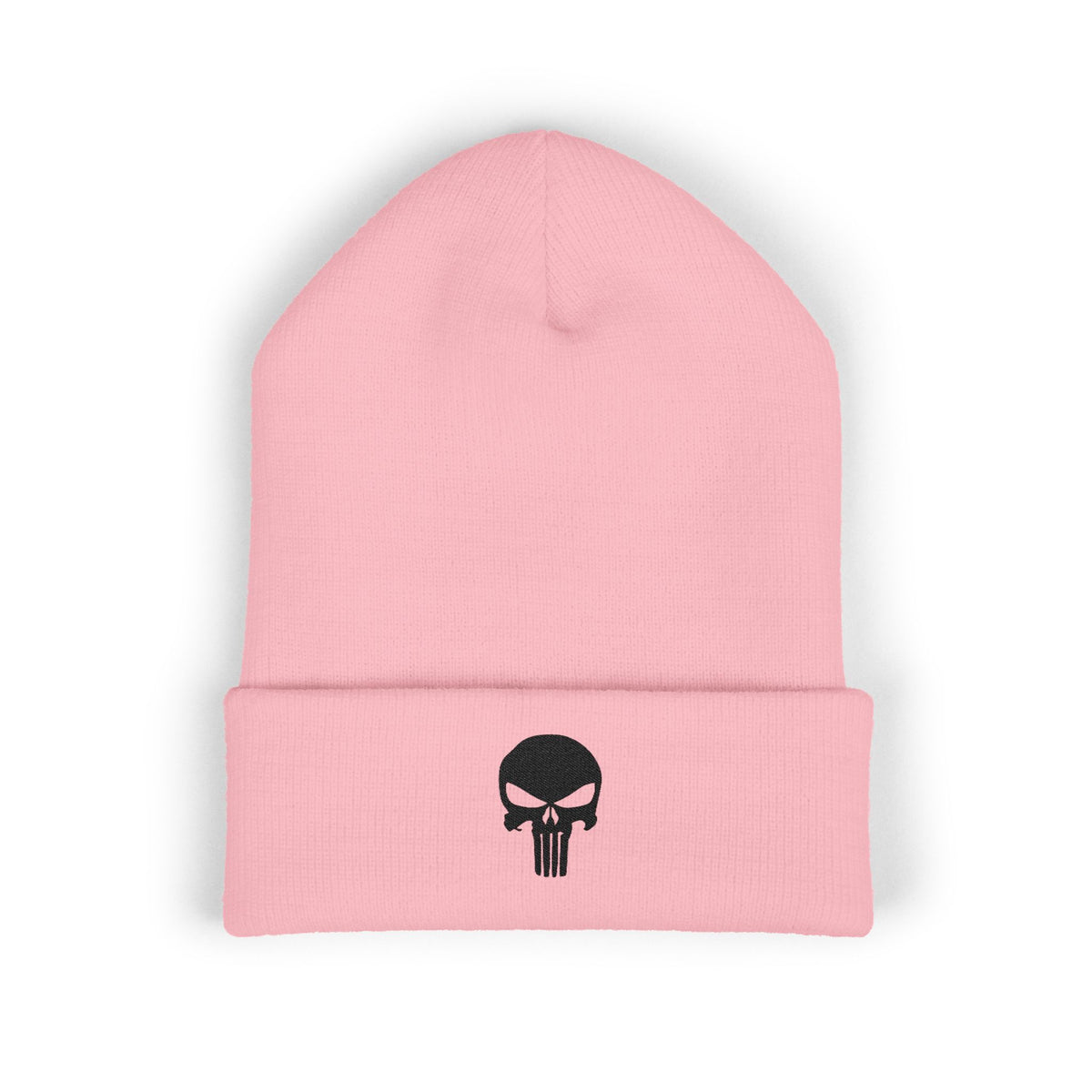 Blackout Skull Knit Cap