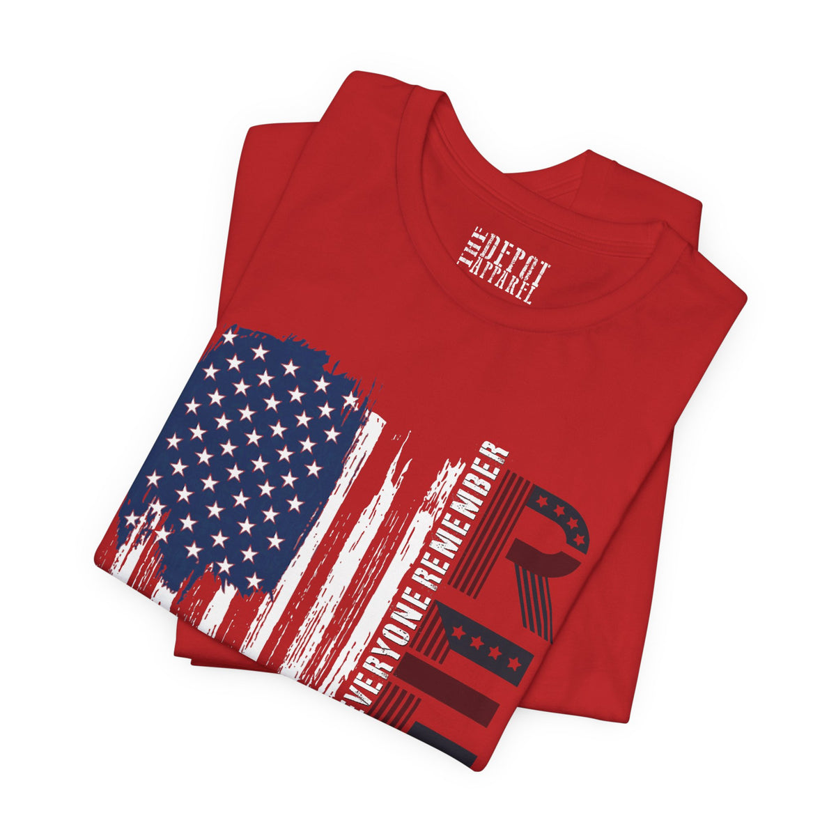 RED Friday Support Our Troops Tee