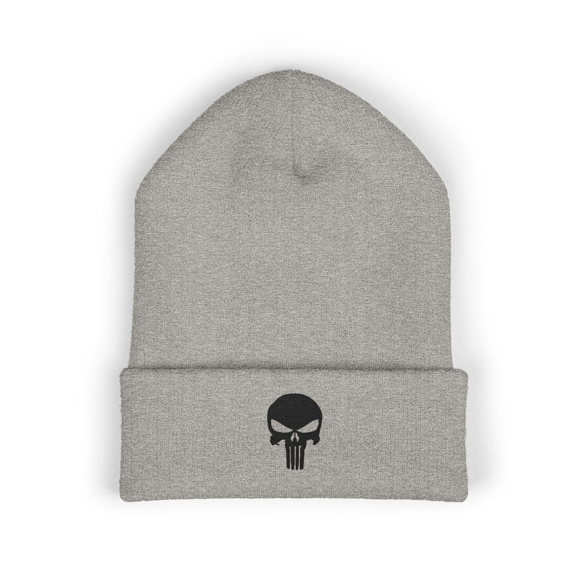 Blackout Skull Knit Cap