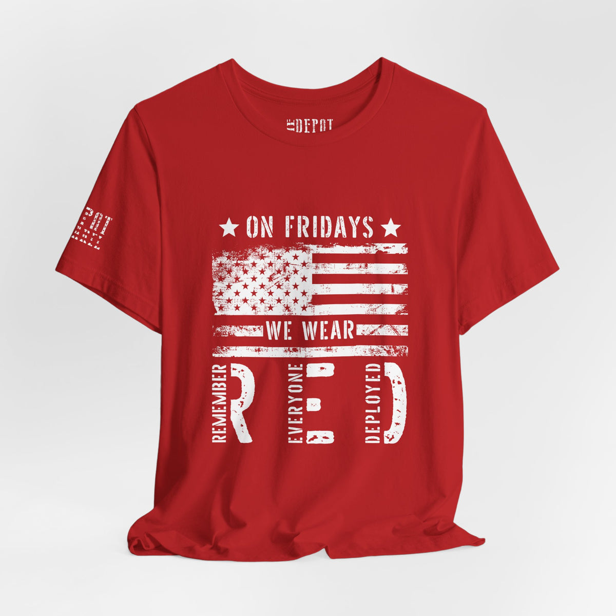 Remember Everyone Deployed Stars & Stripes Tee