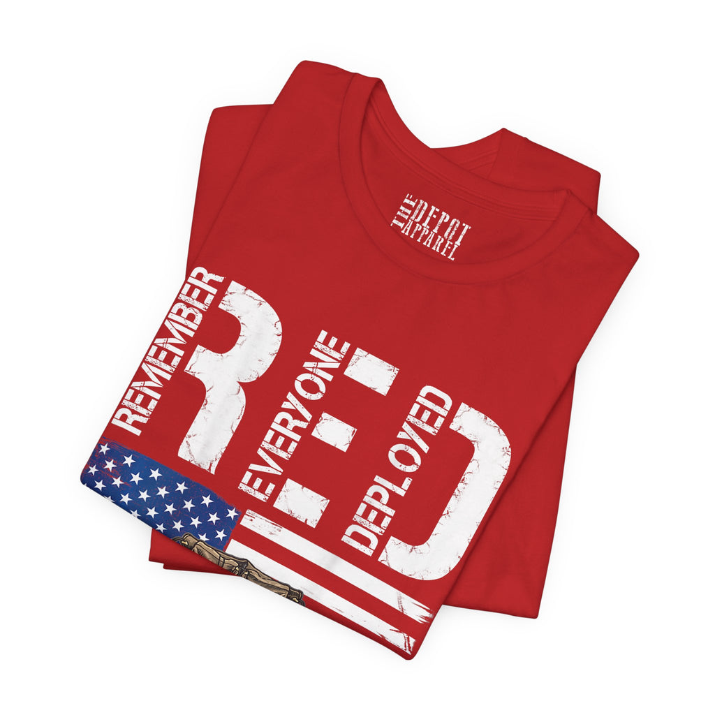 RED Friday Military Boots Tee