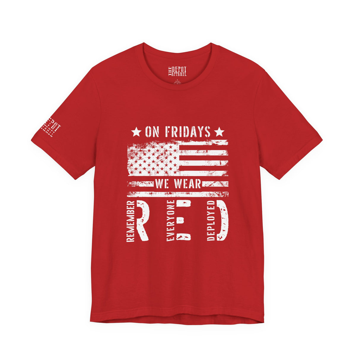 Remember Everyone Deployed Stars & Stripes Tee