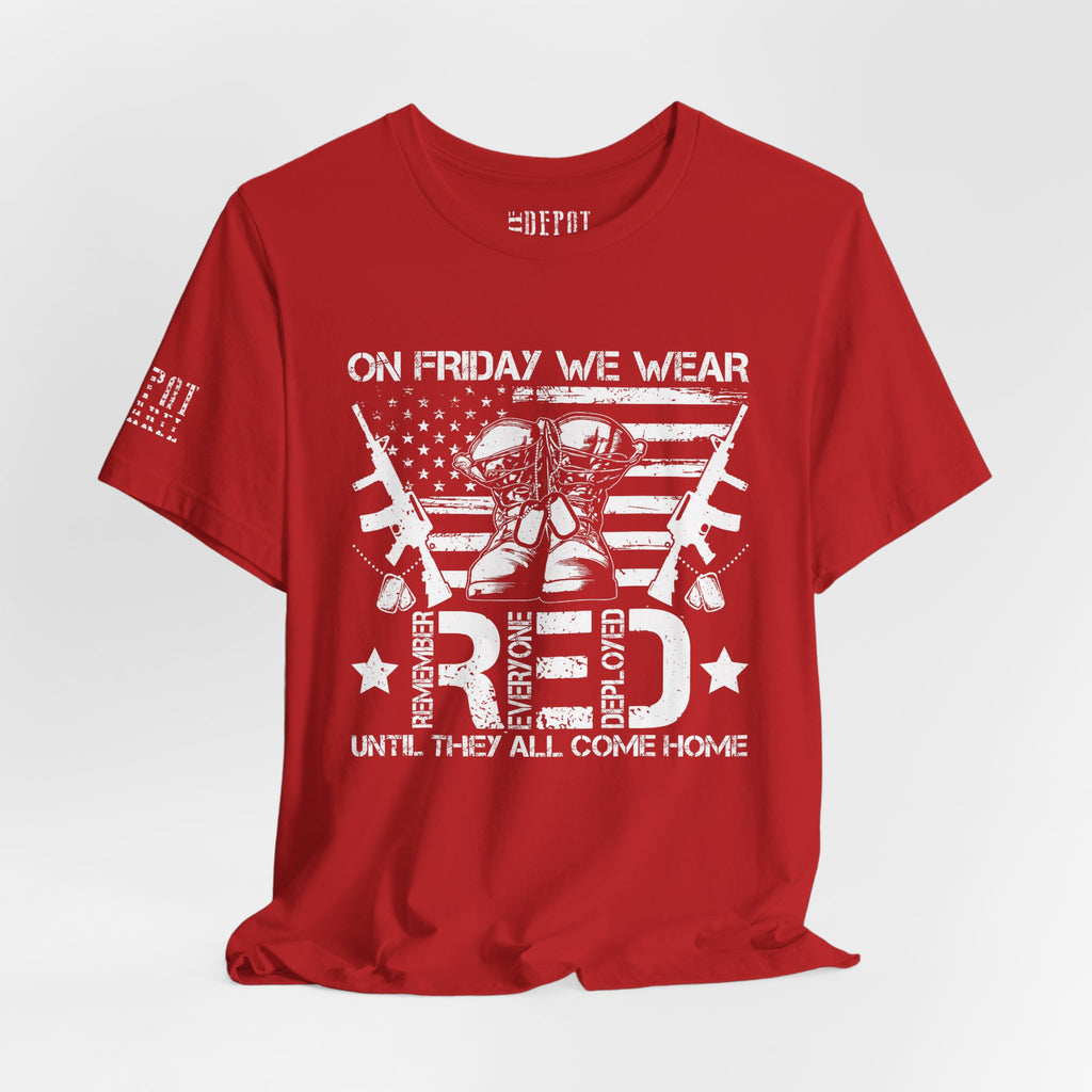 On Friday We Wear RED Rifle Tee