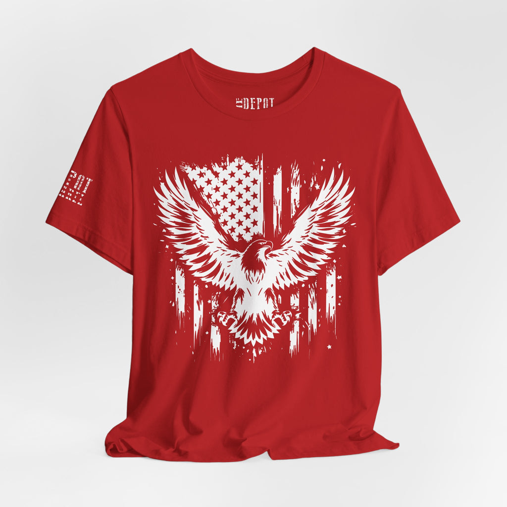 Freedom Rising Distressed Tee