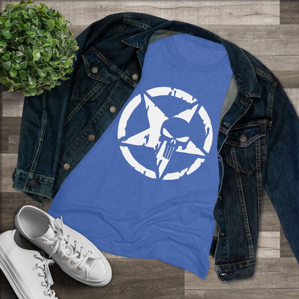 Recon Star Tactical Graphic Ladies Tee