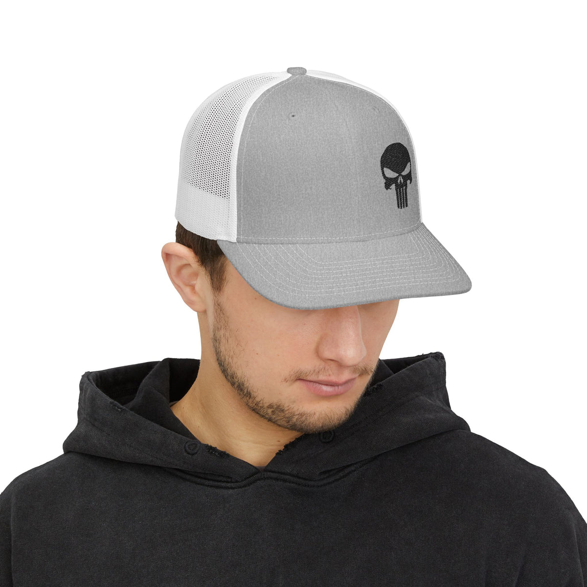 Blackout Tactical Skull Trucker Cap