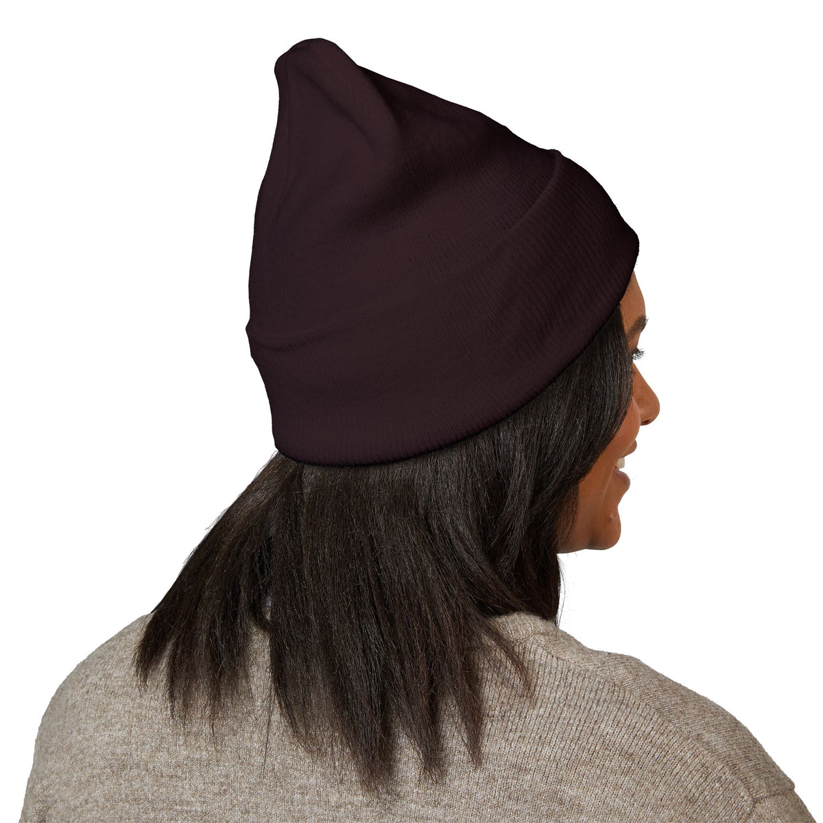 Blackout Skull Knit Cap