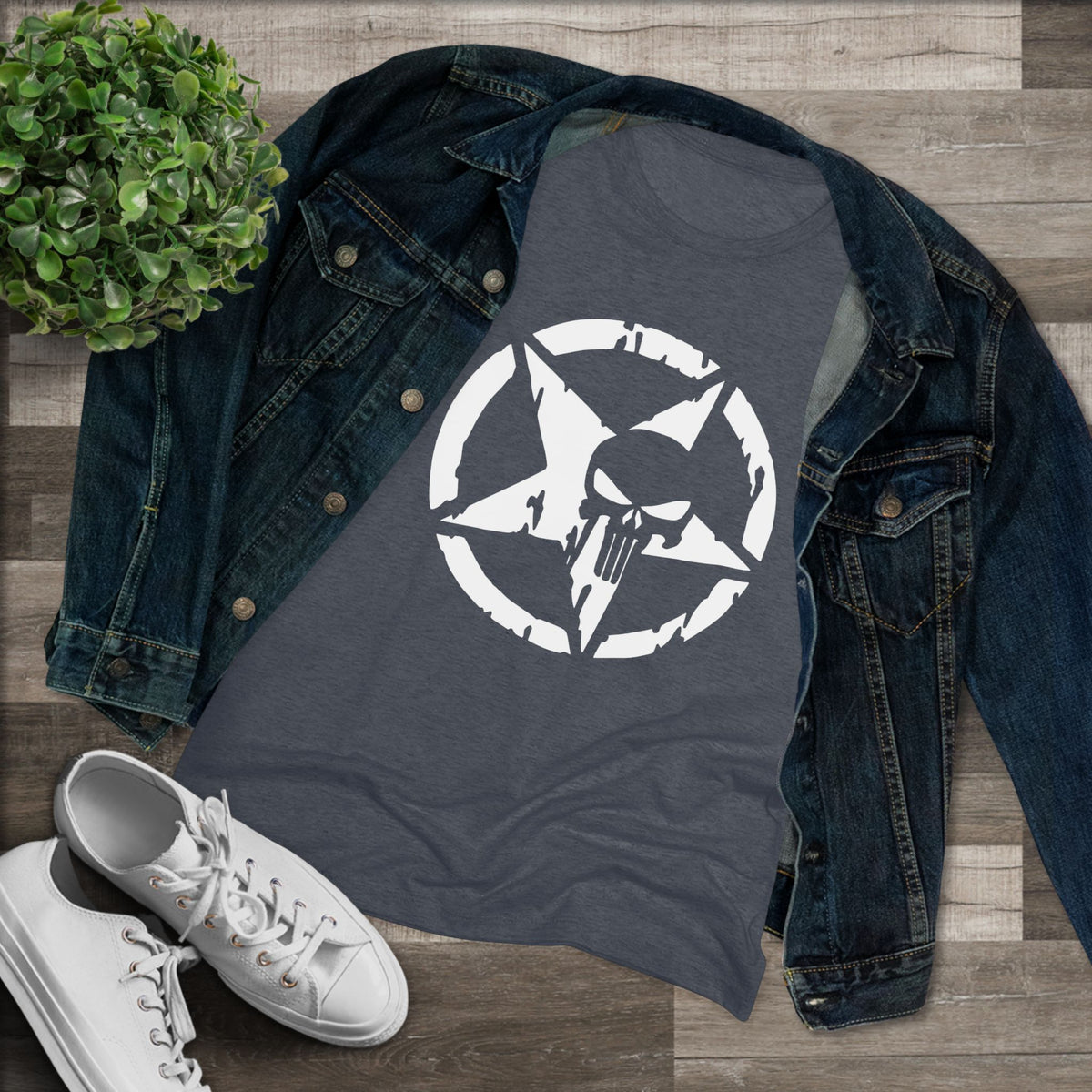 Recon Star Tactical Graphic Ladies Tee