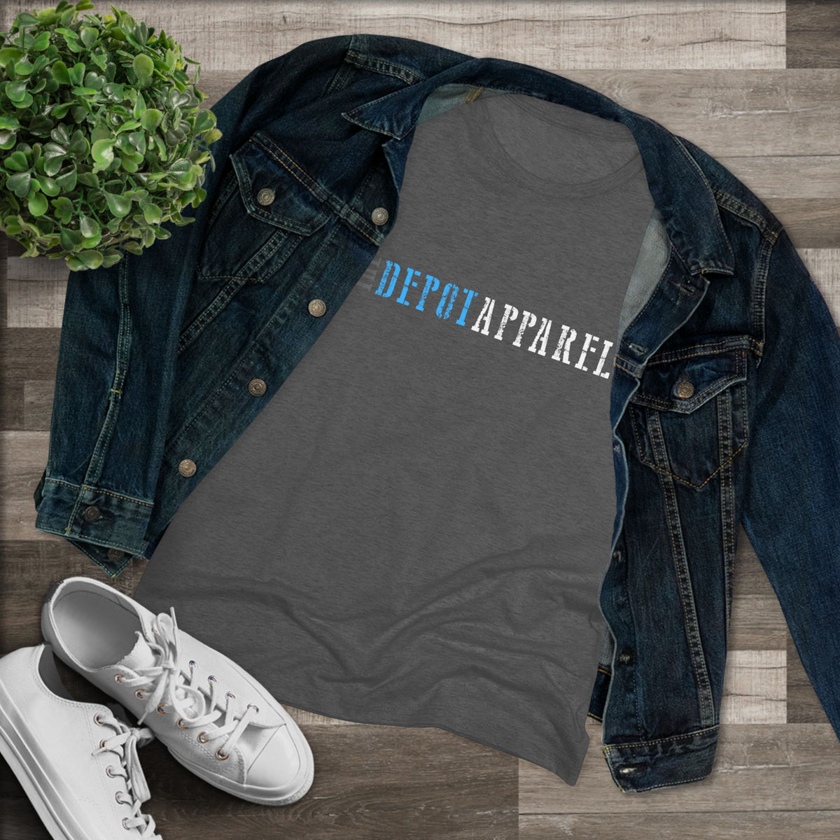 The Depot Apparel | Women's Tri-blend Tee