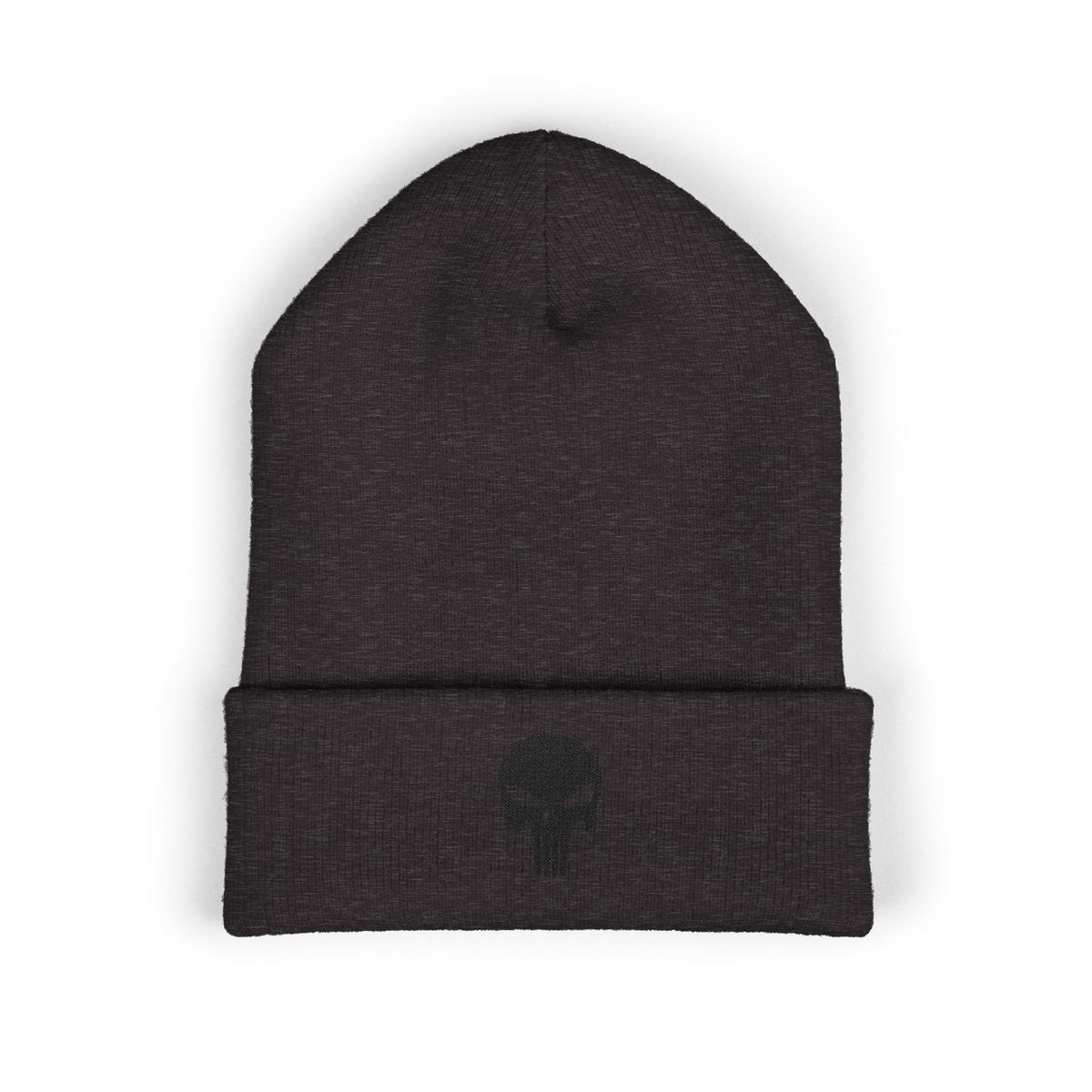 Blackout Skull Knit Cap