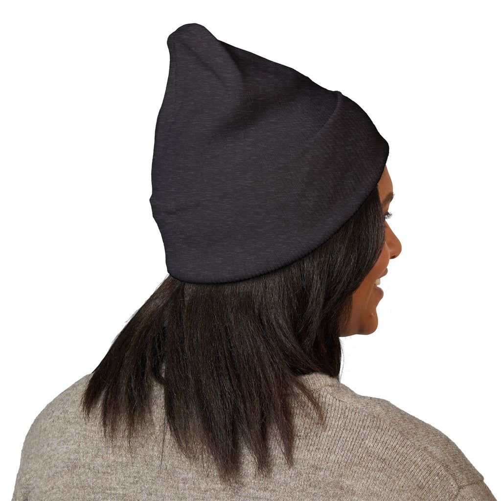 Blackout Skull Knit Cap