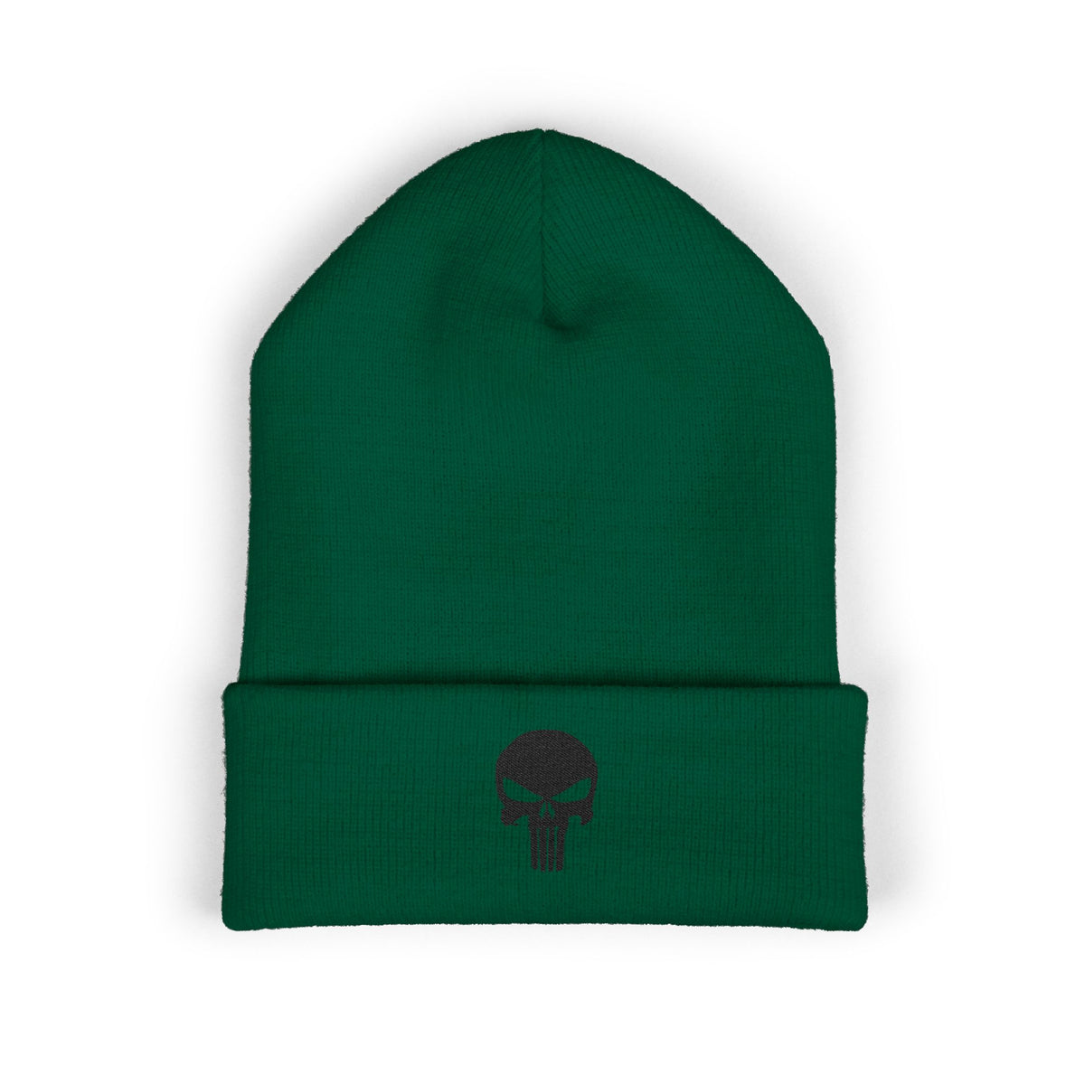 Blackout Skull Knit Cap