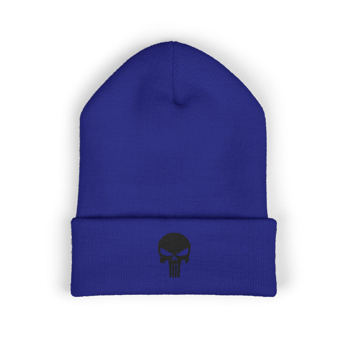 Blackout Skull Knit Cap