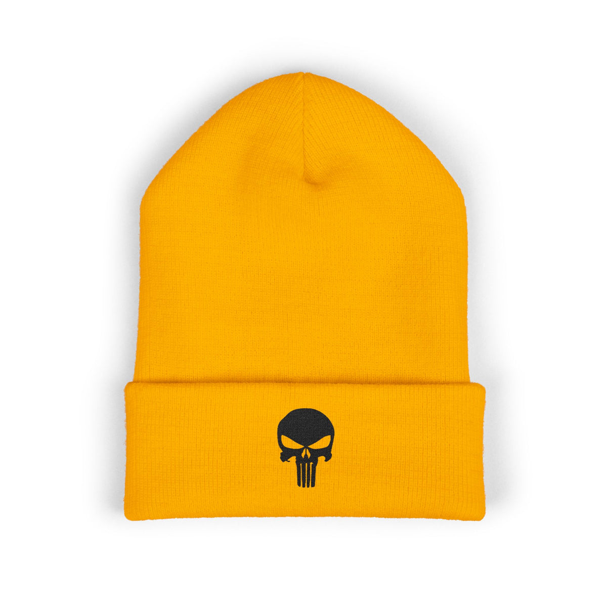 Blackout Skull Knit Cap