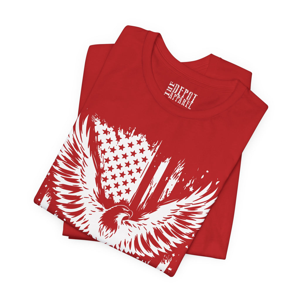 Freedom Rising Distressed Tee