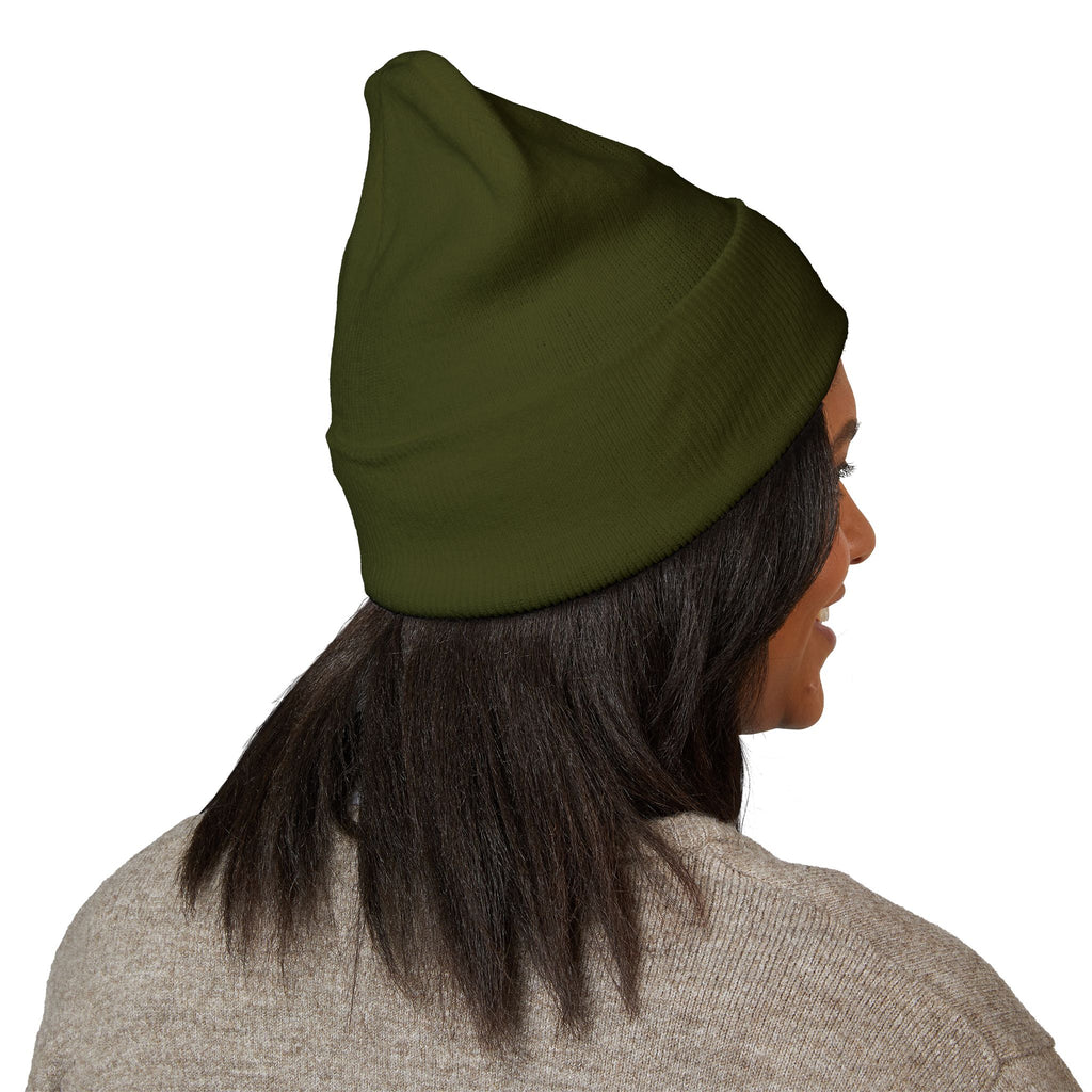 Blackout Skull Knit Cap