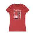 Helicopter & Tank RED Friday Son Ladies Tee