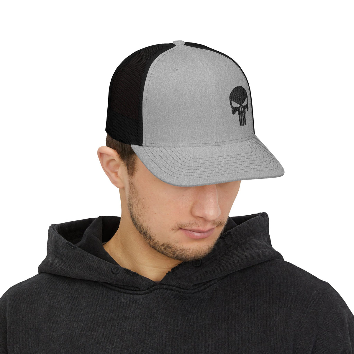 Blackout Tactical Skull Trucker Cap