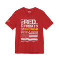 I Rock RED On Fridays For My Boyfriend Graphic Tee