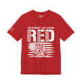 RED Friday Combat Boots Tee