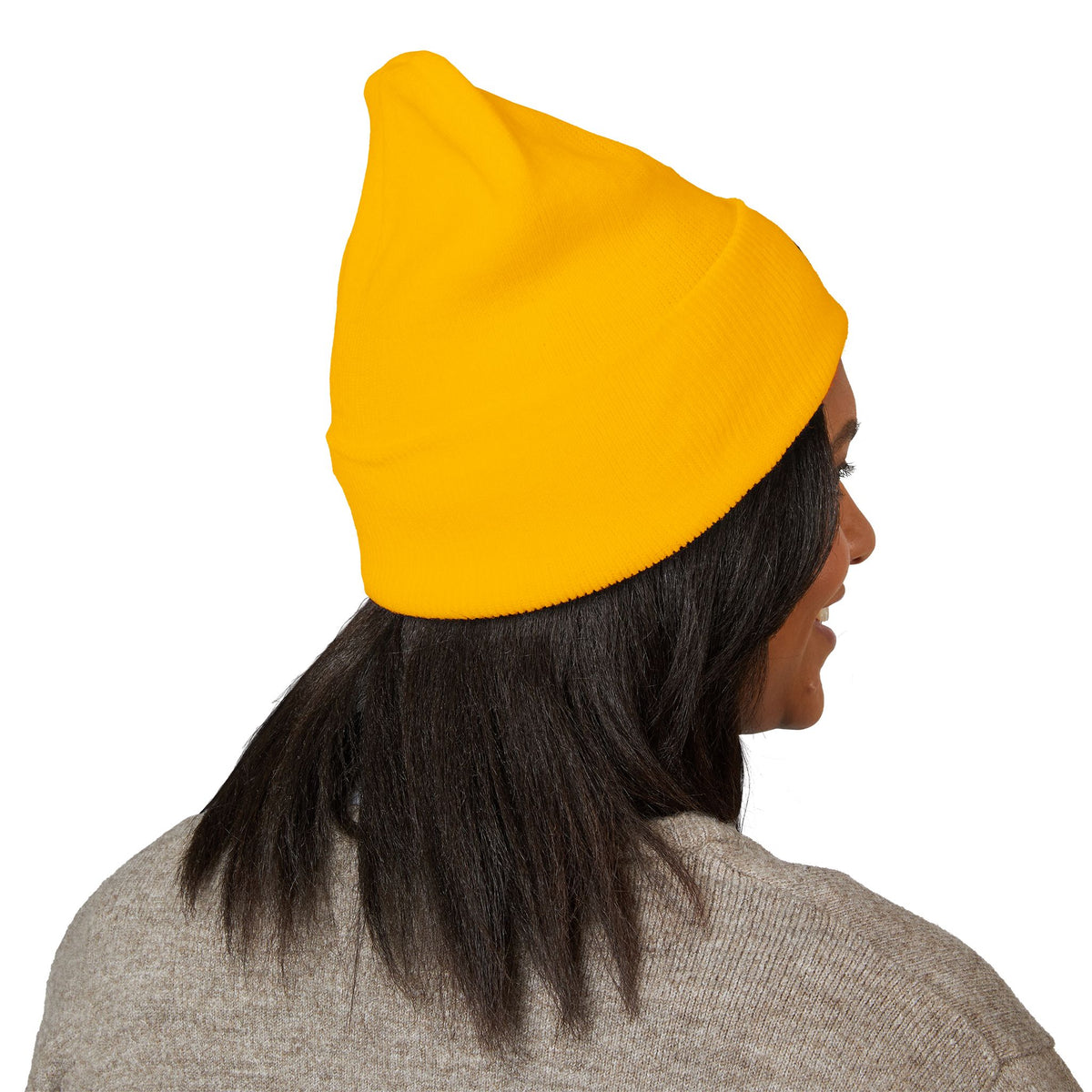 Blackout Skull Knit Cap